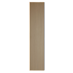 Pannello acustico in impiallacciatura di rovere 2400x520x18 mm