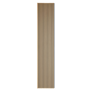 Pannello acustico in impiallacciatura rovere 2600×520×18 mm