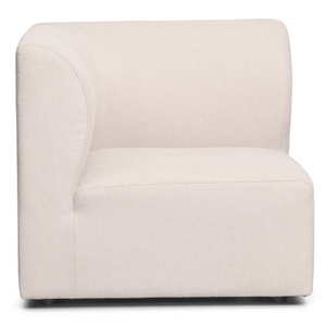 Emilia modulo destro e sinistro in beige L: 79 x P: 79 x H: 72 cm