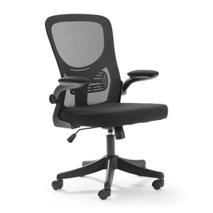 Sedia da ufficio Felix in rete nera/nera