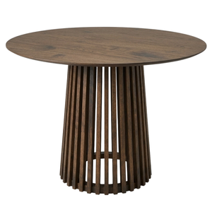 Tavolo da pranzo rotondo Harris in rovere fumé - Ø88 cm