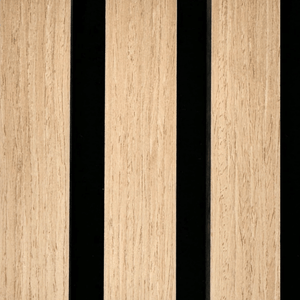 Campione di pannello acustico Premium in impiallacciatura di rovere 150 x 120 mm