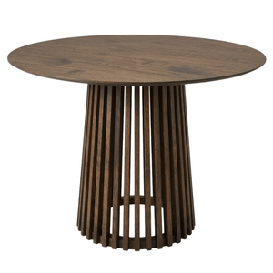 Tavolo da pranzo rotondo Harris in rovere fumé - Ø88 cm