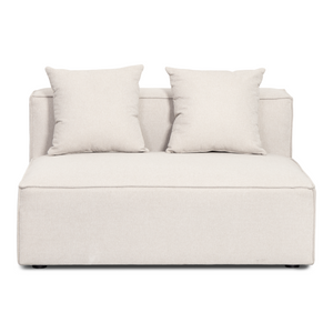 Hailey - Modulo centrale color beige L: 121 X P: 100 X H: 65 cm