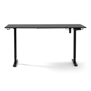 Tavolo regolabile in altezza Damian 160x80 cm in nero