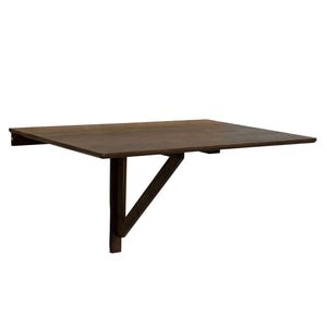 Tiago Tavolo pieghevole a parete in rovere fumé 100x70 cm