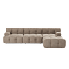 3 moduli - chaise longue
