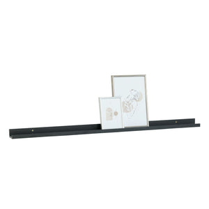 Emmie mensola per foto nero 115x7 cm