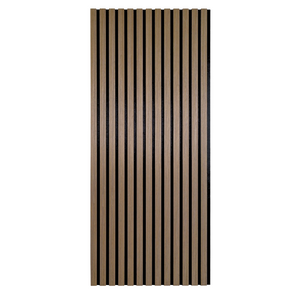 Pannello acustico in impiallacciatura rovere affumicato 1200×520×18 mm