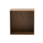 Mensola a muro Rumi 33x20x33 cm rovere fumé incl. supporto a muro
