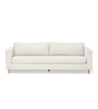 Hildur - Divano a 3 posti color beige L: 226 x P: 85 x A: 78 cm