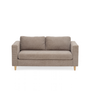 Hildur - Divano a due posti color sabbia  L: 169 x P: 85 x A: 78 cm