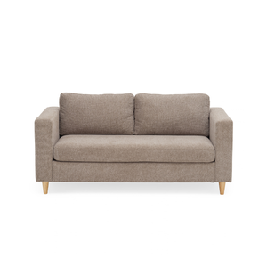 Hildur - Divano a due posti color sabbia  L: 169 x P: 85 x A: 77 cm