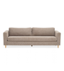 Hildur - Divano a 3 posti color sabbia L: 226 x P: 85 x A: 78 cm