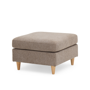 Hildur - pouf color sabbia L: 66 x L: 66 x A: 43 cm