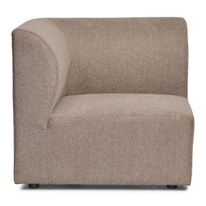 Emilia modulo destro e sinistro in sabbia L: 79 x P: 79 x H: 72 cm