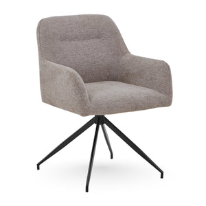 Ofelia sedia da pranzo - Sabbia Con funzione girevole a 360 gradi