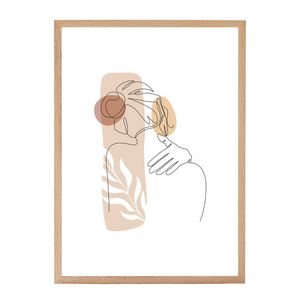 Paloma Cornice per foto in legno 50x70 cm