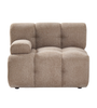 Lilie - Modulo sinistro color sabbia - L: 95 x P: 95 x A: 64 cm