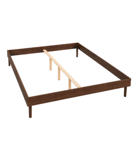 Struttura letto Alexander in rovere affumicato 180x200 cm