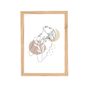 Paloma cornice per foto 21x30 cm in legno