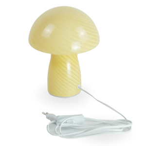 Cleo Mushroom Lampada LED gialla