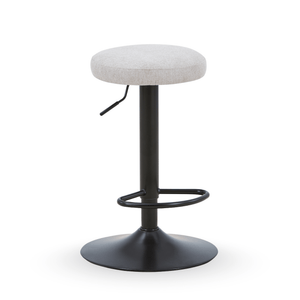 Ditte - sgabello da bar girevole a 360 gradi in beige