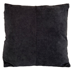 Ellen Cuscino decorativo - Velluto grigio scuro 45x45 cm