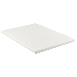 Premium Aksel topper bianco in memory foam 140x200x7 cm