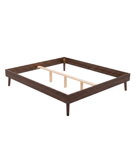 Struttura letto Alexander in rovere affumicato 140x200 cm