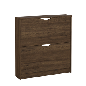 Livo Scarpiera a 2 ante in rovere fumé