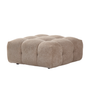 Lilie - Pouf color sabbia - L: 95 x P: 95 x A: 44 cm