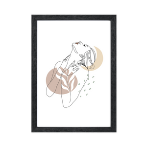 Paloma Cornice per foto 21x30 cm nero