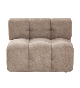 Lilie - Modulo centrale color sabbia - L: 95 x P: 95 x A: 64 cm