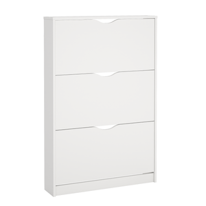Livo Scarpiera a 3 ante in bianco