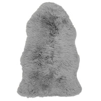 Vera pelle di pecora - Grigio 95x65 cm