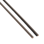 Listelli di finitura per pannelli acustici in impiallacciatura di rovere affumicato 2400x45x18 mm - Destra & sinistra (2 pz)