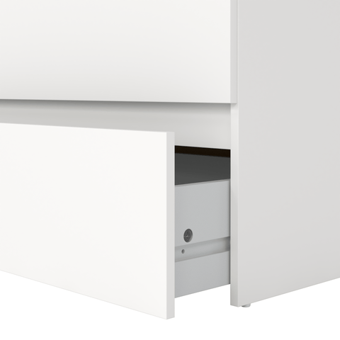 Maise cassettiera 70x70x41 cm con 3 cassetti in bianco