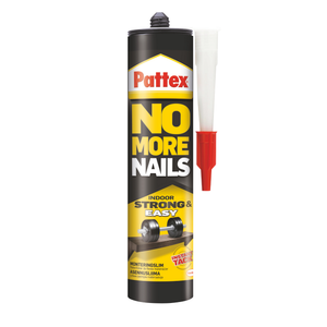Adesivo di montaggio Pattex No More Nails per pannelli acustici 300 ml