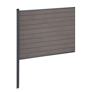 Finley recinzione in WPC modulo intermedio - A: 150 x L: 185 cm - Marrone