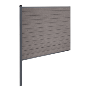 Finley recinzione in WPC modulo intermedio - A: 180 x L: 185 cm - Marrone