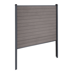 Finley recinzione in WPC modulo iniziale - A: 180 x L: 185 cm - Marrone