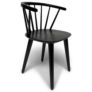 Martha - Sedia da pranzo in nero